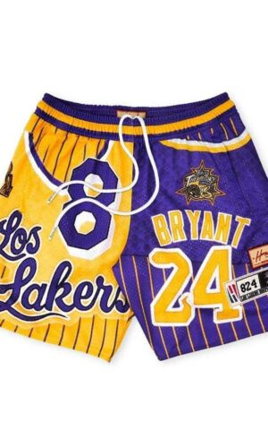 Los Lakers Golden – Purple HoopLife Shorts
