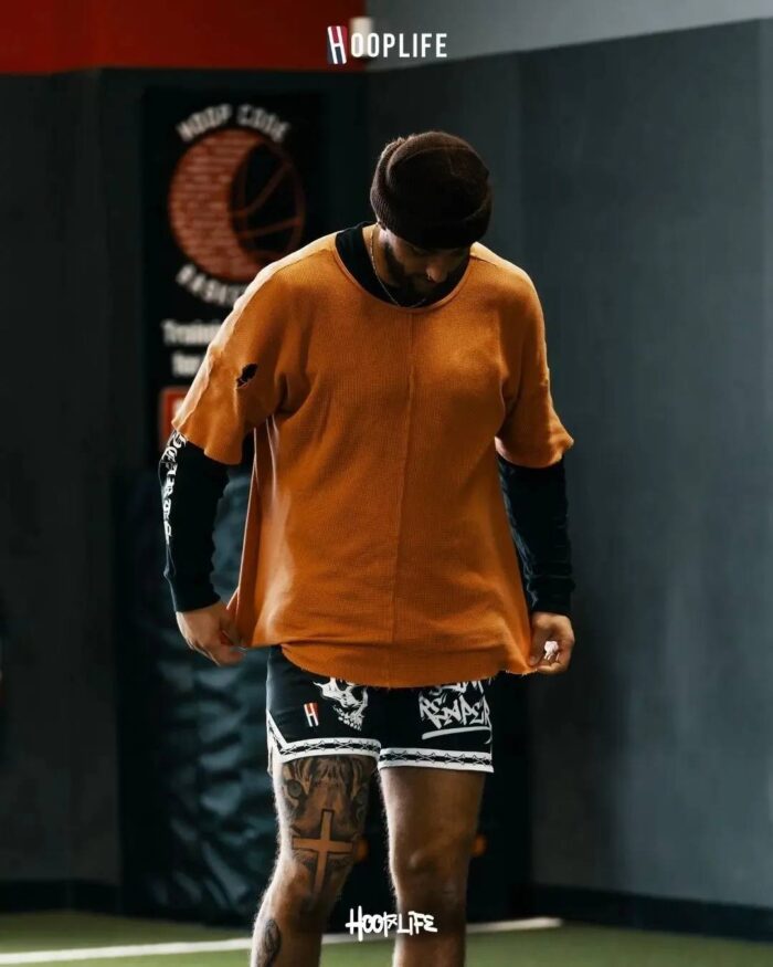 SLMRP HoopLife Retro Shorts [2022 Halloween Edition] - Image 3
