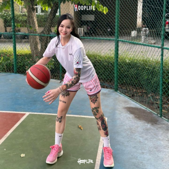 HoopLife Chocoboni Mesh Shorts [ Valentine's Edition ] - Image 3