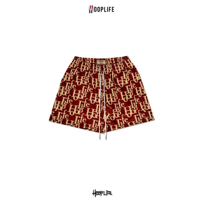 HoopLife " Muggle " Monogram Mesh Shorts - Image 3
