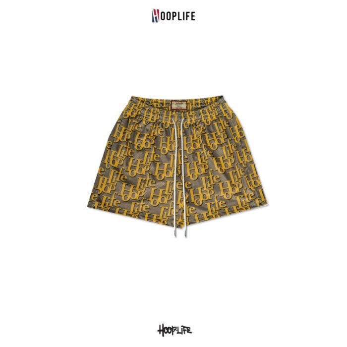 HoopLife " Muggle " Monogram Mesh Shorts - Image 9