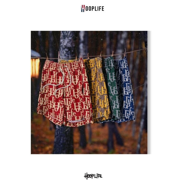 HoopLife " Muggle " Monogram Mesh Shorts