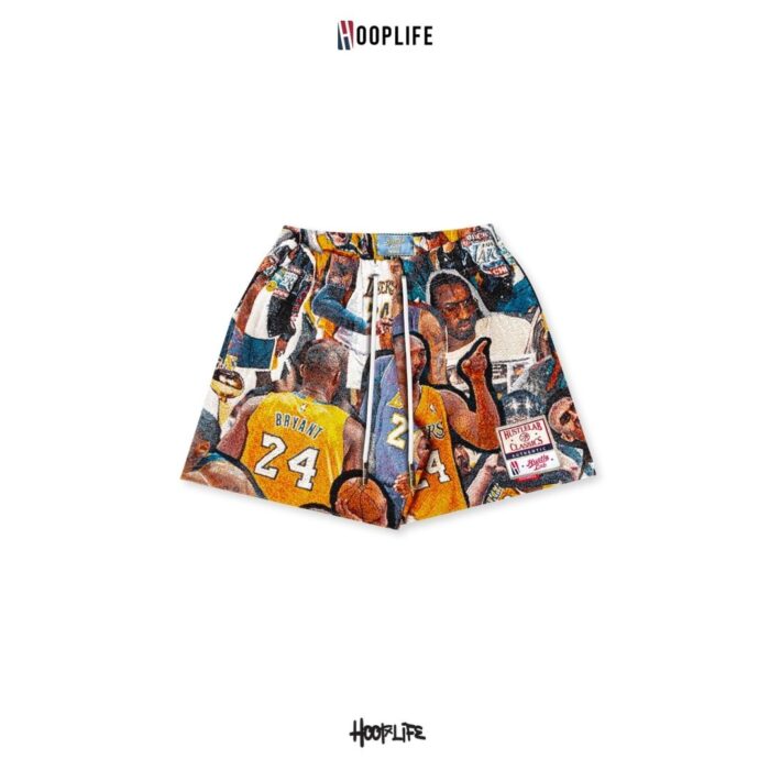 [Pre Order] HoopLife X HustleLab ” BEAN ” Retro Shorts