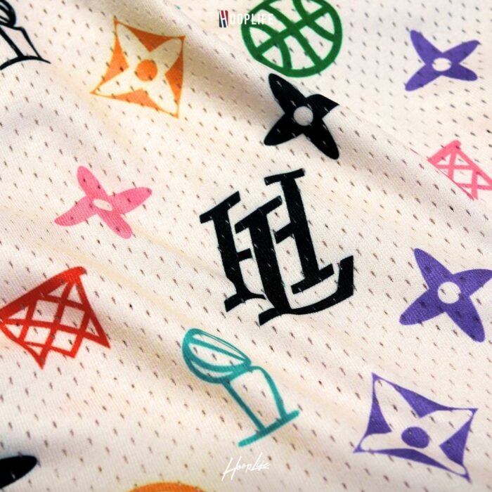 HoopLife " Monogram 2.0 " Mesh Shorts - Image 5