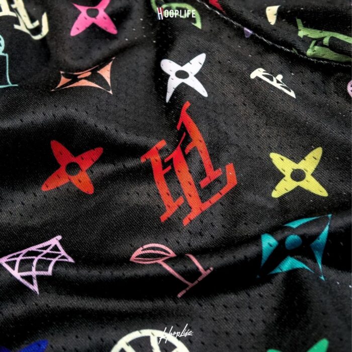 HoopLife " Monogram 2.0 " Mesh Shorts - Image 9