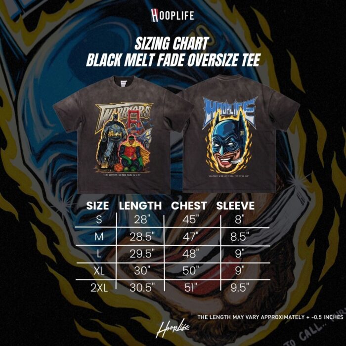 HoopLife Gotham Splash Oversized Tee - Image 12