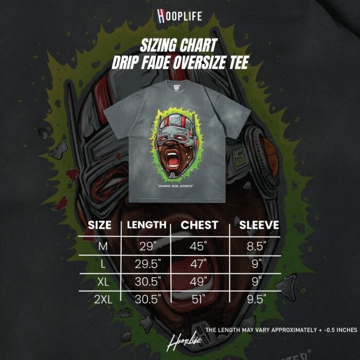 HoopLife " Antman Mode " Oversize Tee - Image 8