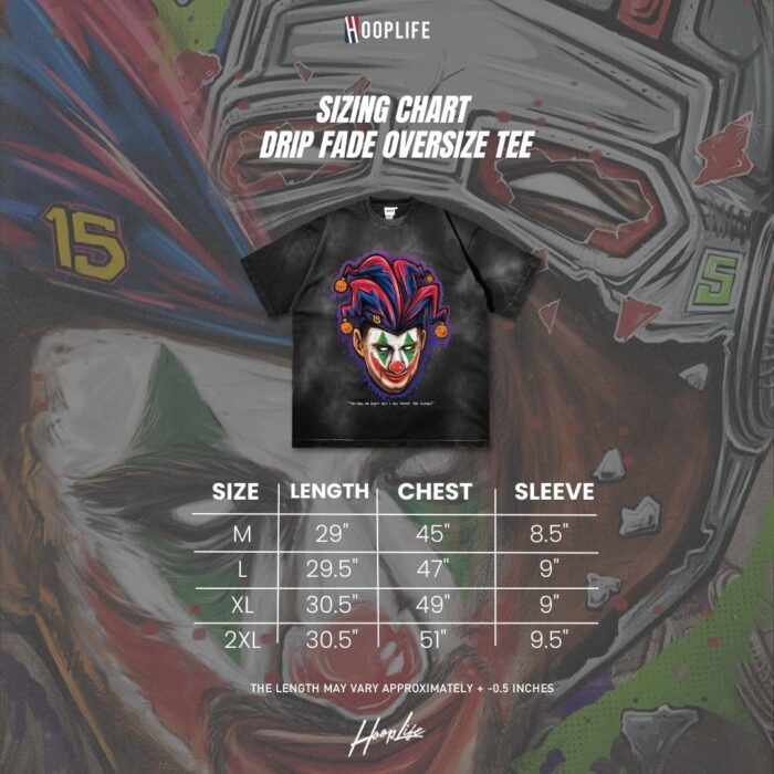 HoopLife " Bad Joker " Oversize Tee - Image 2
